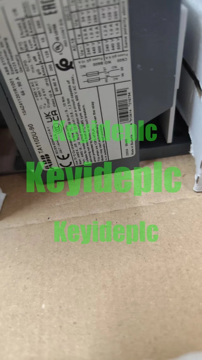1 pcs ABB TA110 DU 90【65-90A】 Thermal overload relay For AX95-AX150 #ke