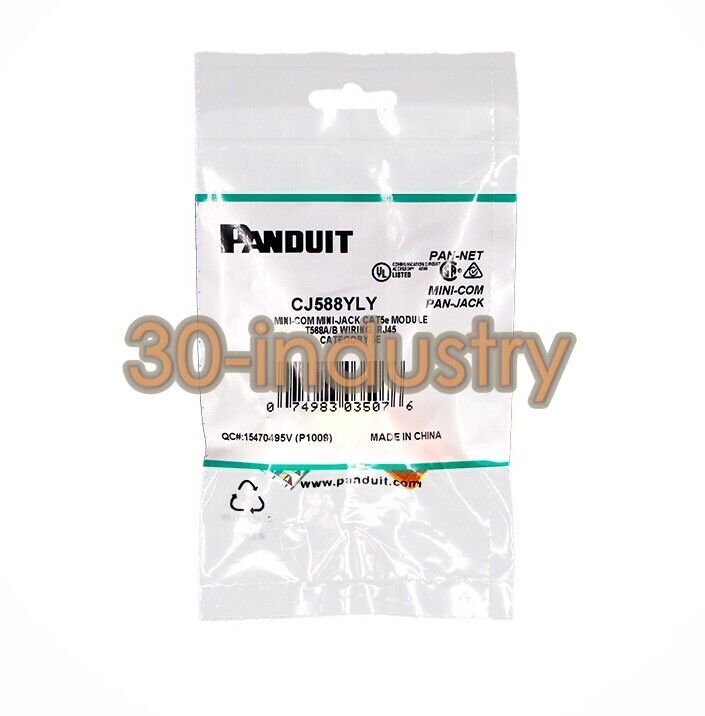 QTY:50 New For CJ588YLY MINI-COM Category 5E Module - KOEED
