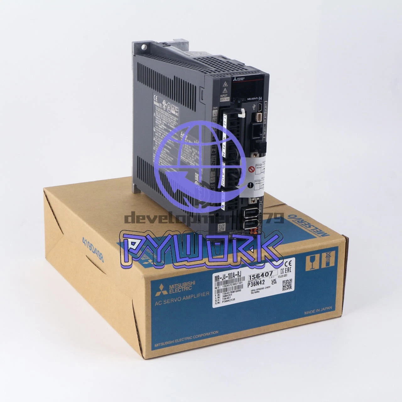 1Pcs Mitsubishi MR-J4-100A-RJ AC Servo Drive RJ MRJ4100ARJ