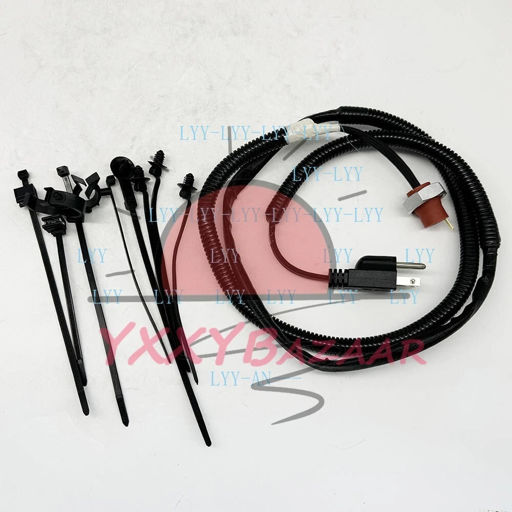 Block Heater Cord Cable Diesel For Cummins Dodge Ram 5.9L 6.7L 2500 3500 6B ISB