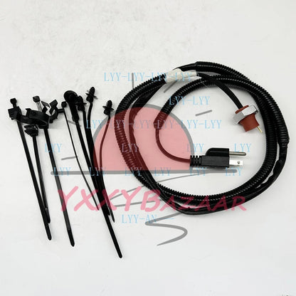 Block Heater Cord Cable Diesel For Cummins Dodge Ram 5.9L 6.7L 2500 3500 6B ISB