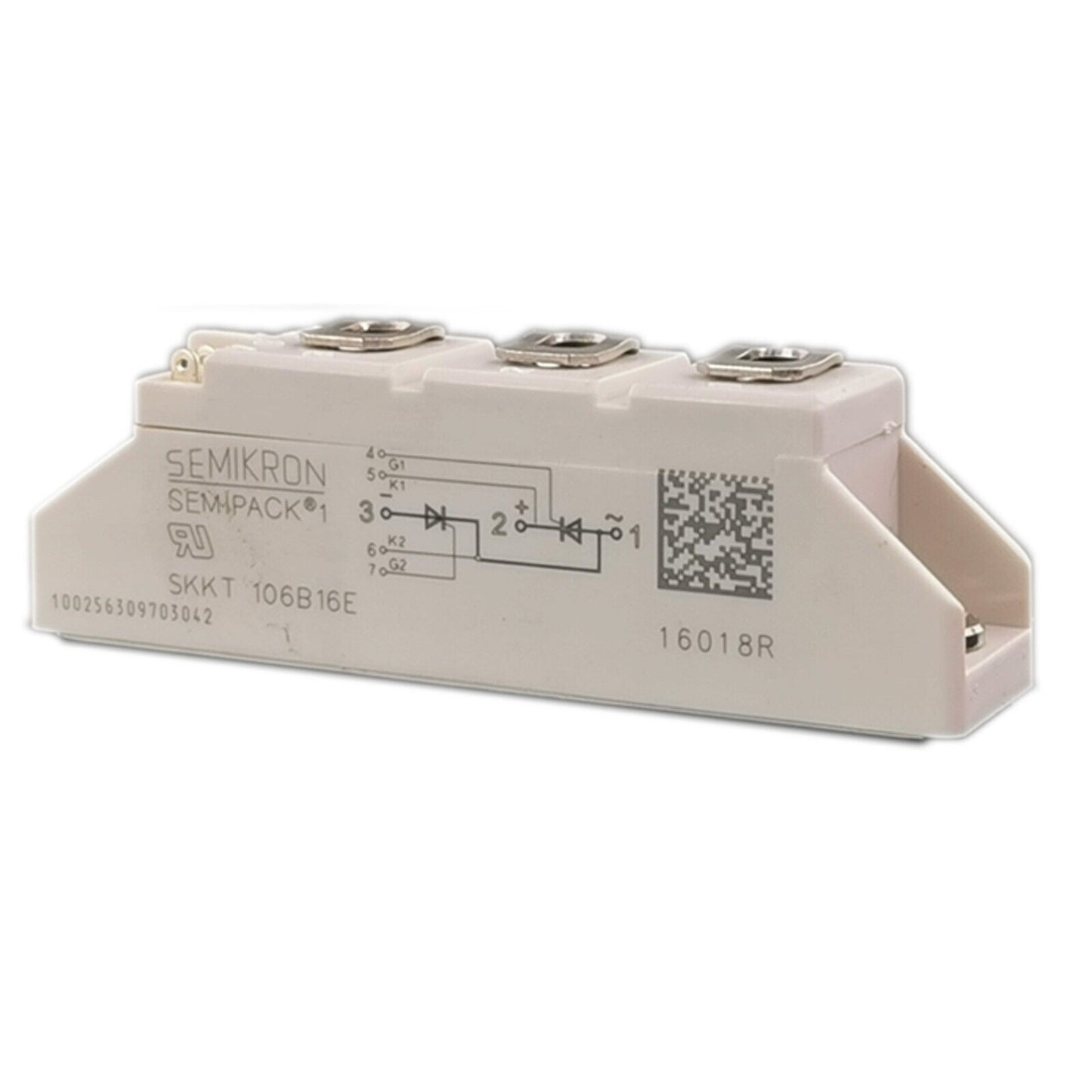 SEMIKRON SKKT106B/16E Power Supply Module - High Efficiency, Modular Design, 100A Power Delivery - SEMIKRON
