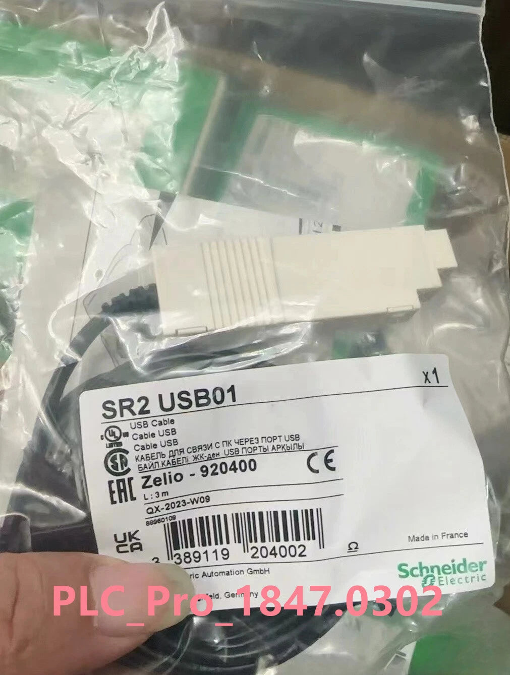 SR2USB01 1PC Schneider SR2USB01 PLC Zelio USB Programmable Cable Fast ship