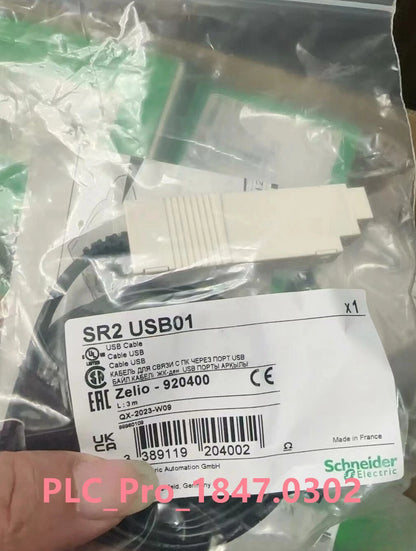 SR2USB01 1PC Schneider SR2USB01 PLC Zelio USB Programmable Cable Fast ship
