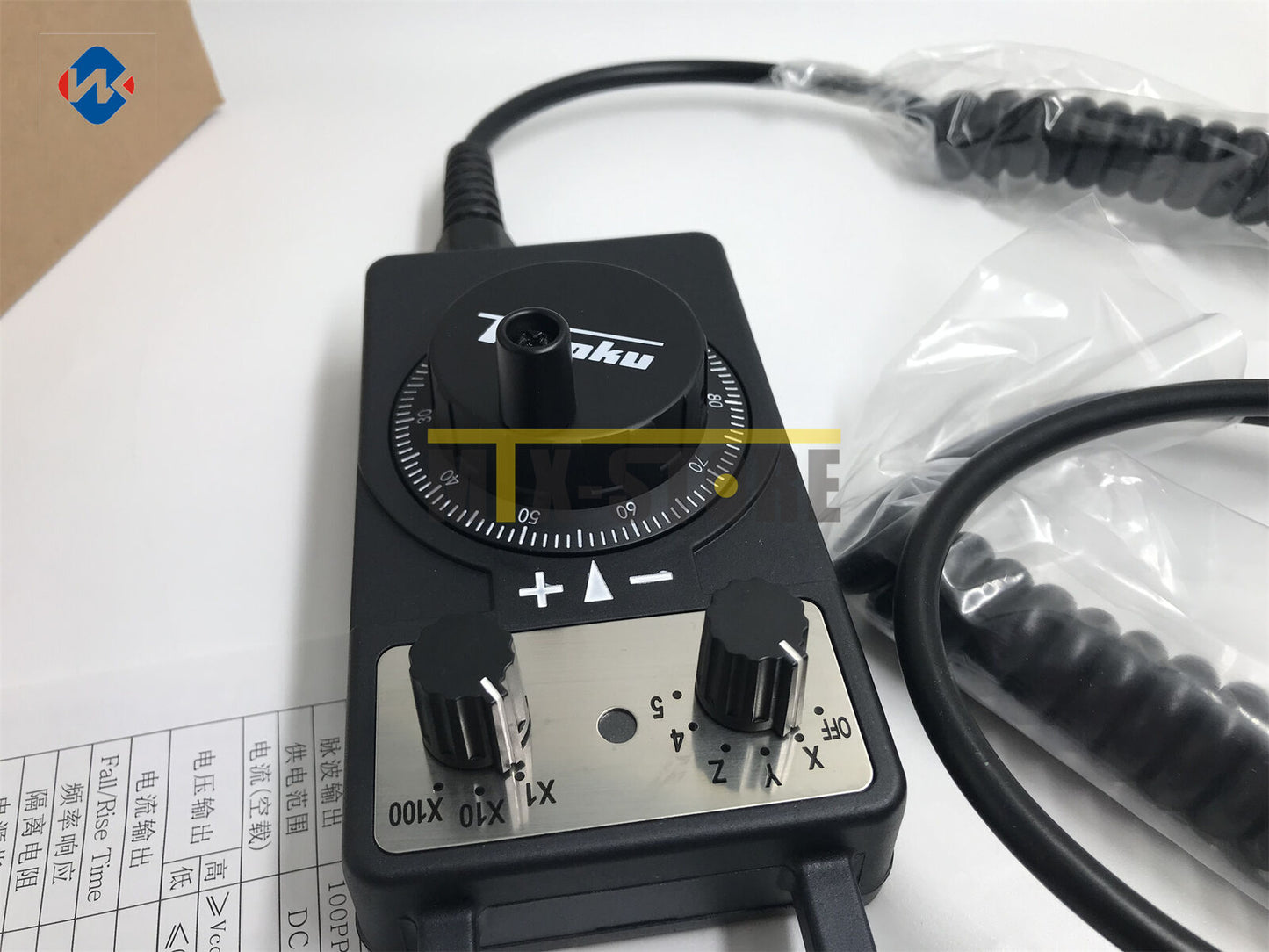 new 1pcs TOSOKU HC121 Replacement MPG Handy Pulser 4 Axis 12V for Mitsubishi CNC N