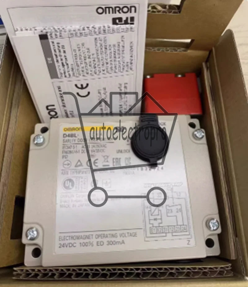 1PC Omron D4BL-2CRA Guard Lock Safety-door Switch ~