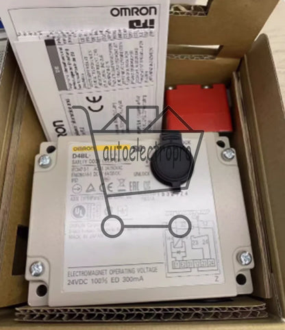 1PC Omron D4BL-2CRA Guard Lock Safety-door Switch ~