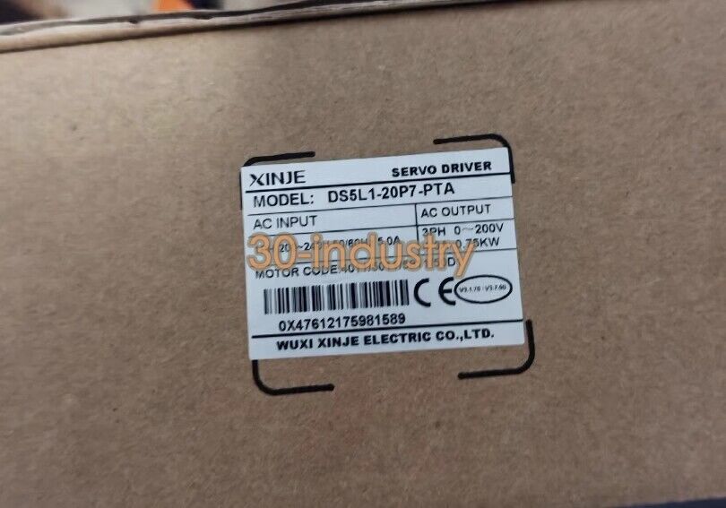 New In Box DS5L1-20P7-PTA High-Performance Servo Driver - BRAND UNKNOWN