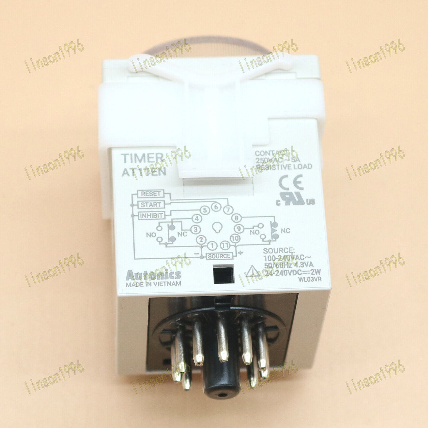 New 1PCS AT11EN Analog Timer for Autonics SHIP - AUTONICS