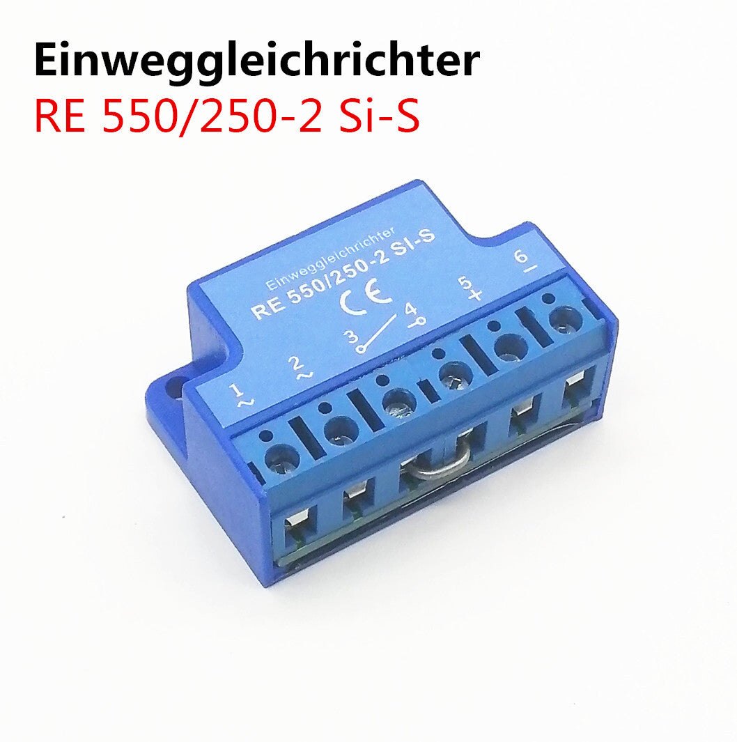 new Einweggleichrichter RE 550/250-2 Si-S ship rectifier