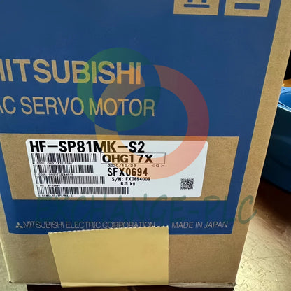 Servo Motor Mitsubishi HF-SP81MK-S2 1PCS HF-SP81MK-S2 #su