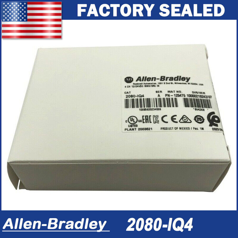 Allen-Bradley 2080-IQ4 Micro 800 Digital Input Module Ser/A New Sealed - Product Overview - ALLEN-BRADLEY