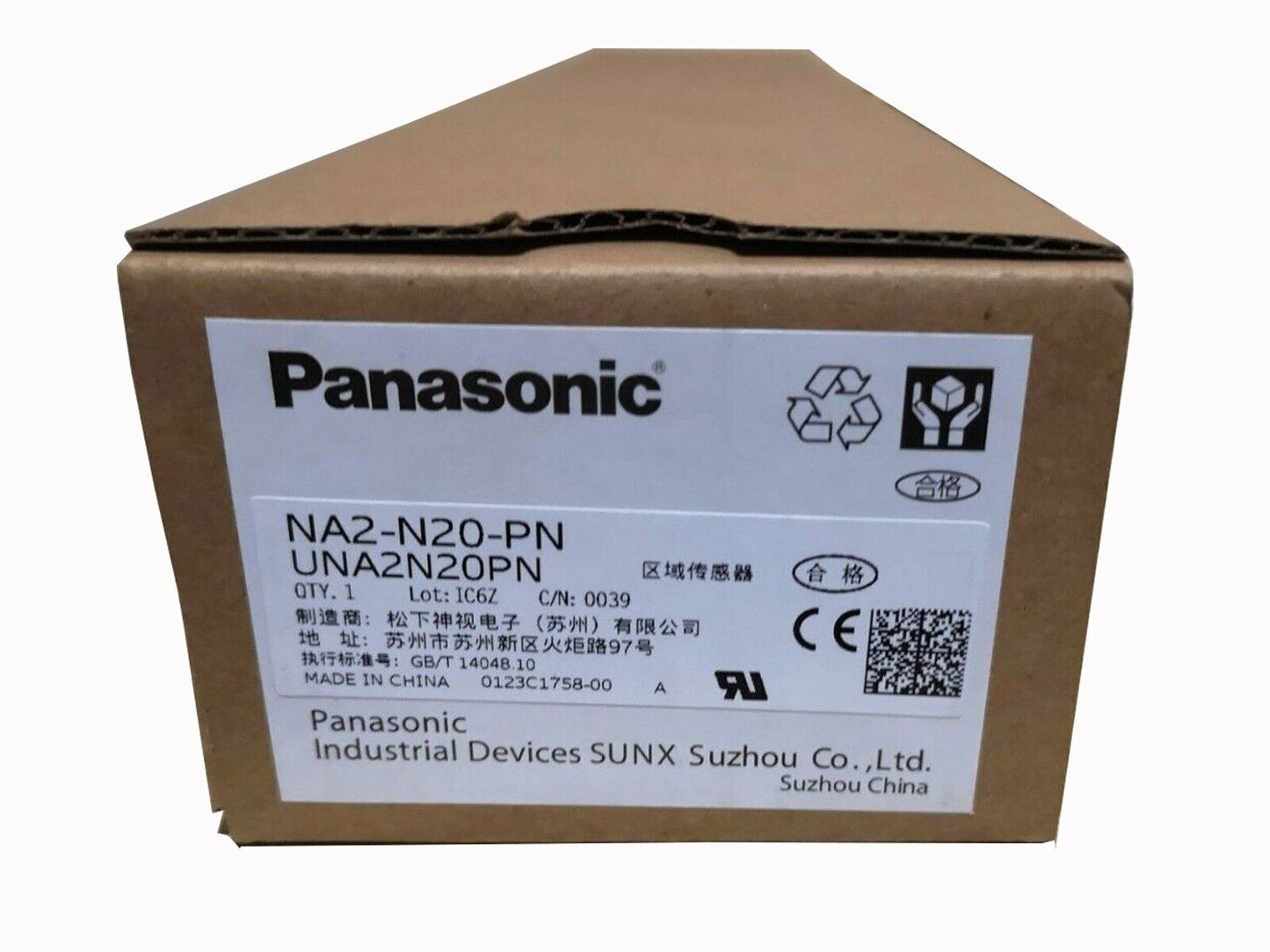 Panasonic NA2-N20-PN Sunx Area Sensor - PANASONIC