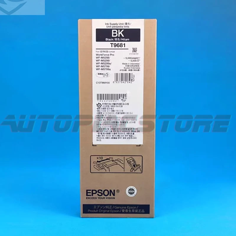 T9681 Black Ink Cartridge For Epson WF-M5799a M5799 WF-M5299a M5299 1Pcs.~US