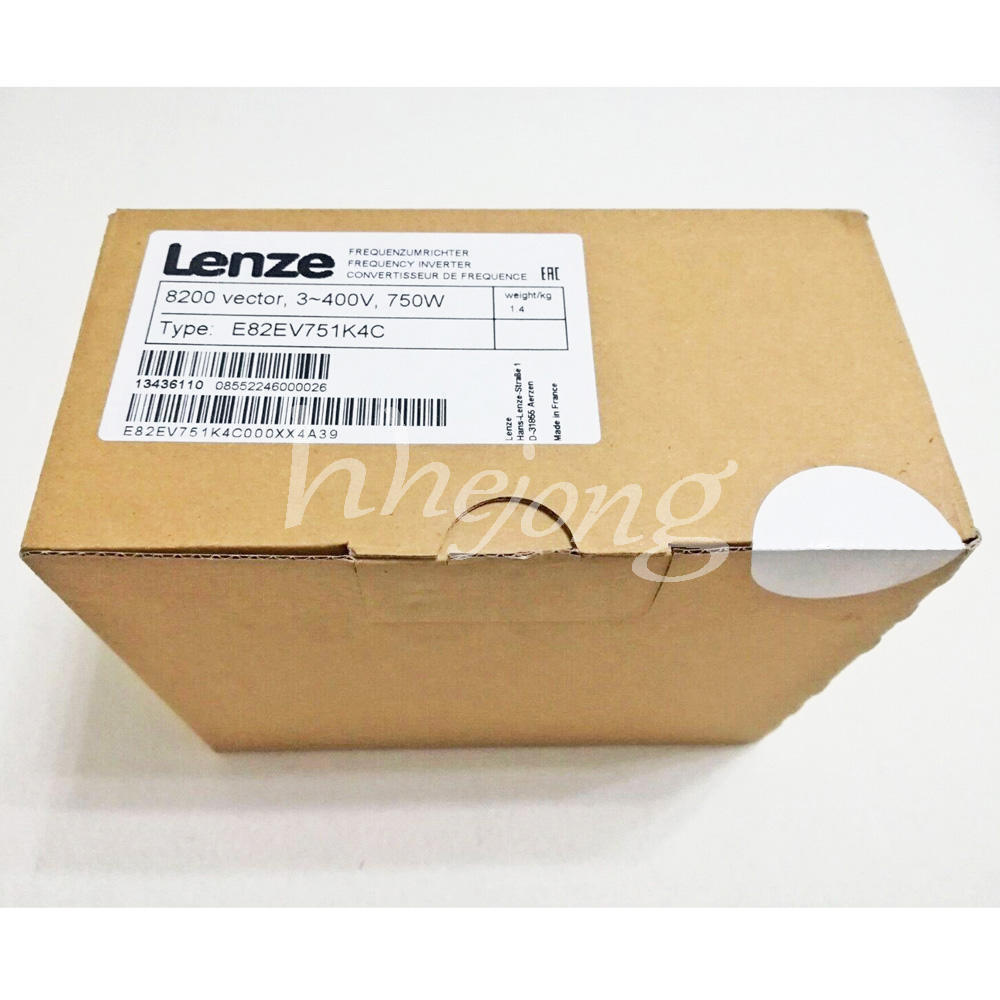 new 1PCS  LENZE Frequency Inverter E82EV751K4C E82EV751-4C LENZE