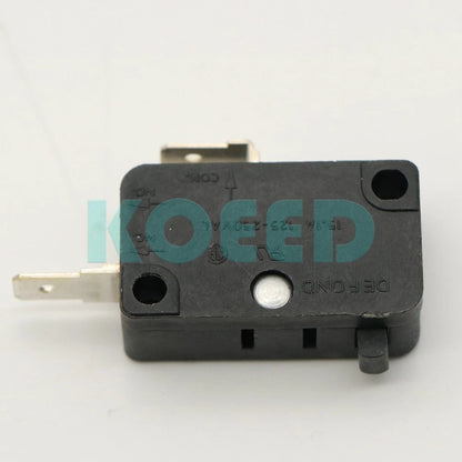 4pcs Micro Limit Switch 2 Pins 15A 250VAC NC. Com. Pin No Rod DMC-1115
