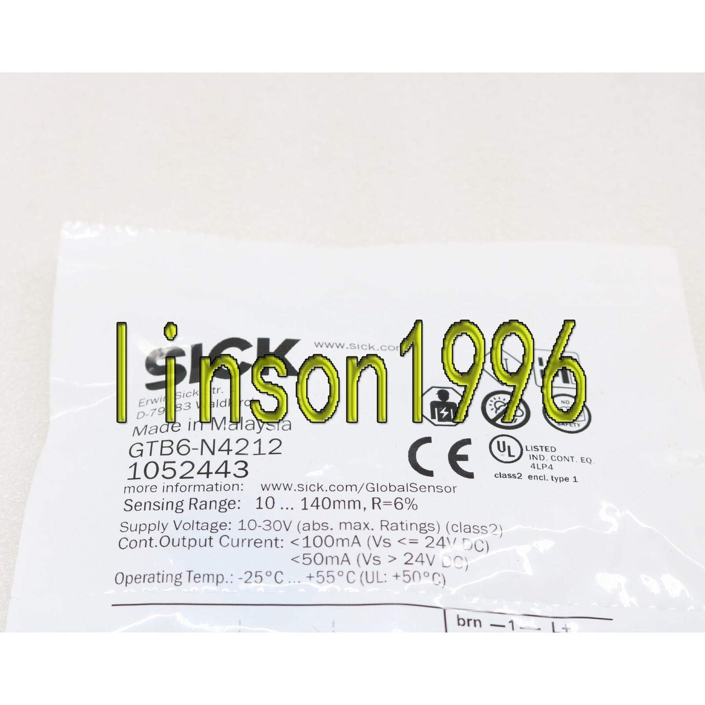 1-PC SICK Photoelectric Switch GTB6-N4212 - SICK