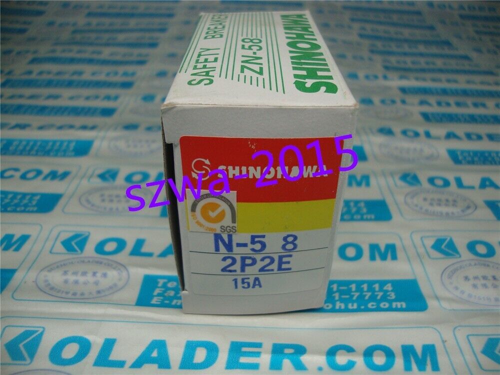 new 1pcs SHINOHAWA ZN-58 2P2E 15A ZN.58 - SHINOHAWA