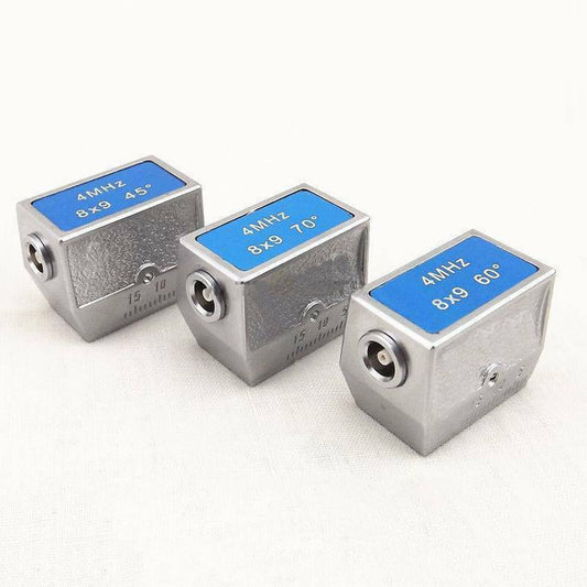 4MHz 8x9mm Angle Beam Transducer for Ultrasound - TECHSCAN ULTRASOUND