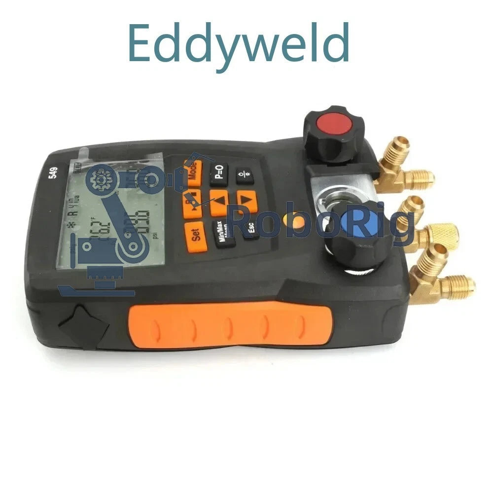 Testo 549 Refrigeration Digital Manifold HVAC Gauge Meter Air Conditioner