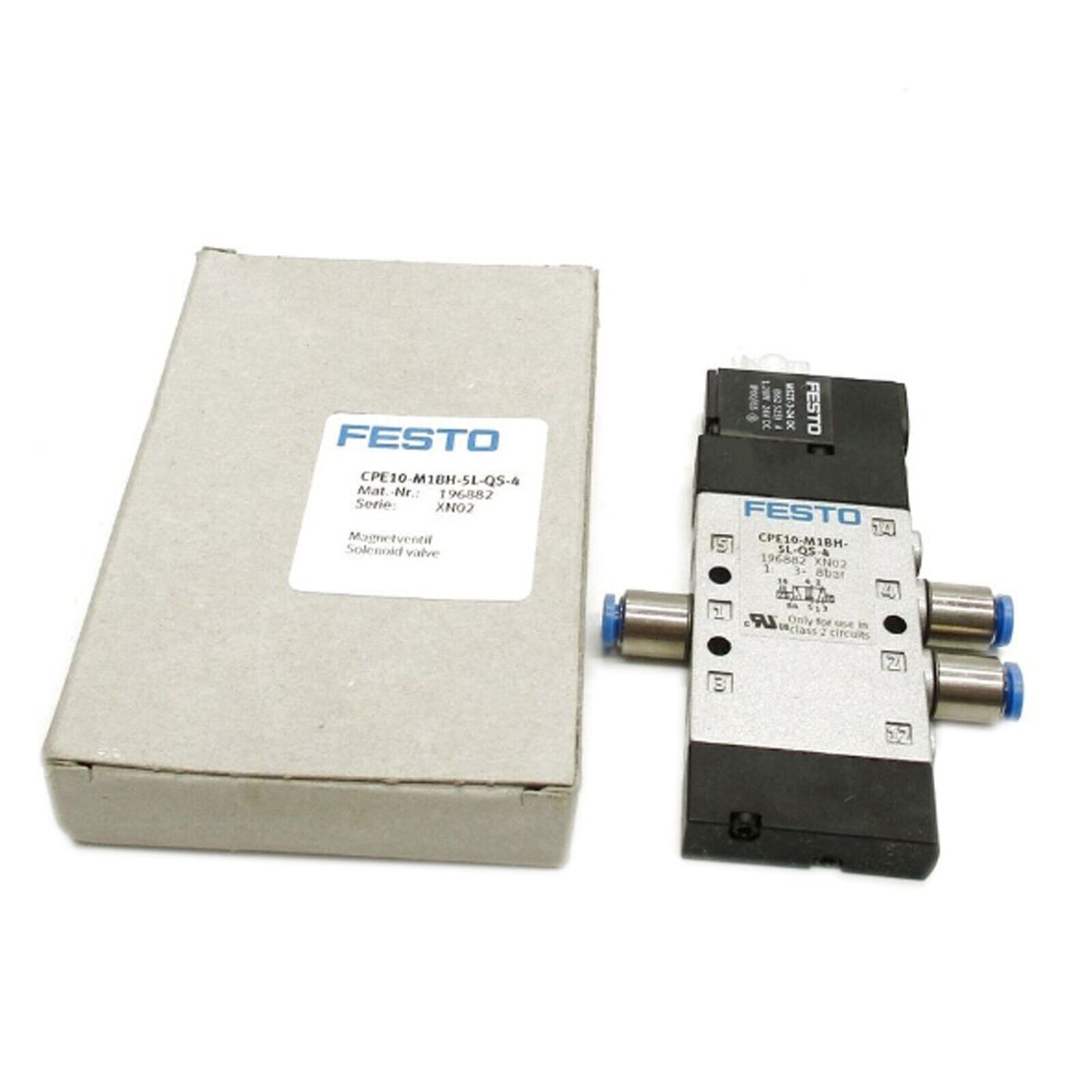 ONE FESTO CPE10-M1BH-5L-QS-4 196882 solenoid valve - FESTO