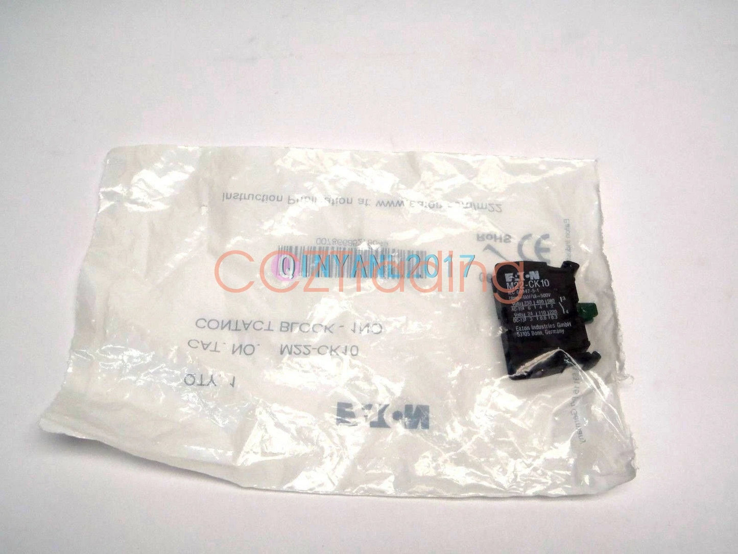 1PC Eaton M22-CK10 M22CK10 Normally Open Switch Contact