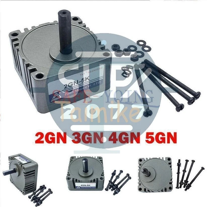 For 2GN/3GN/4GN/5GN with Out Shaft Reducer AC Induction Motor one Gear Head Box