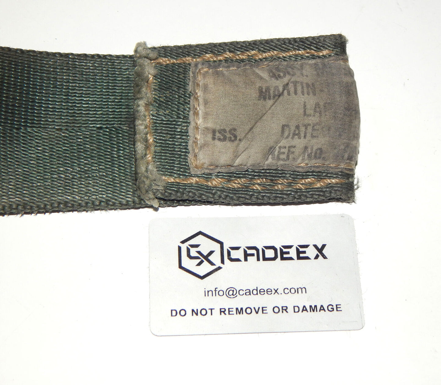 used Martin Baker Lap Starp Unit Adjustable MBEU 7818 PA Ejection Seat - MARTIN BAKER