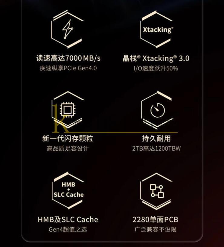 Tiplus 7100 1TB SSD 7000MB/S PCle4.0 M.2 - ZHITAI