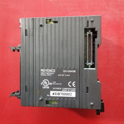 used ONE KEYENCE KV-C64XB programmable controller module - ONE KEYENCE