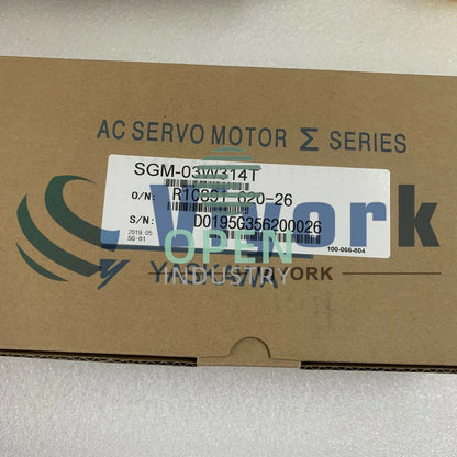 1PCS Yaskawa SGM-03W314T AC SERVO MOTOR