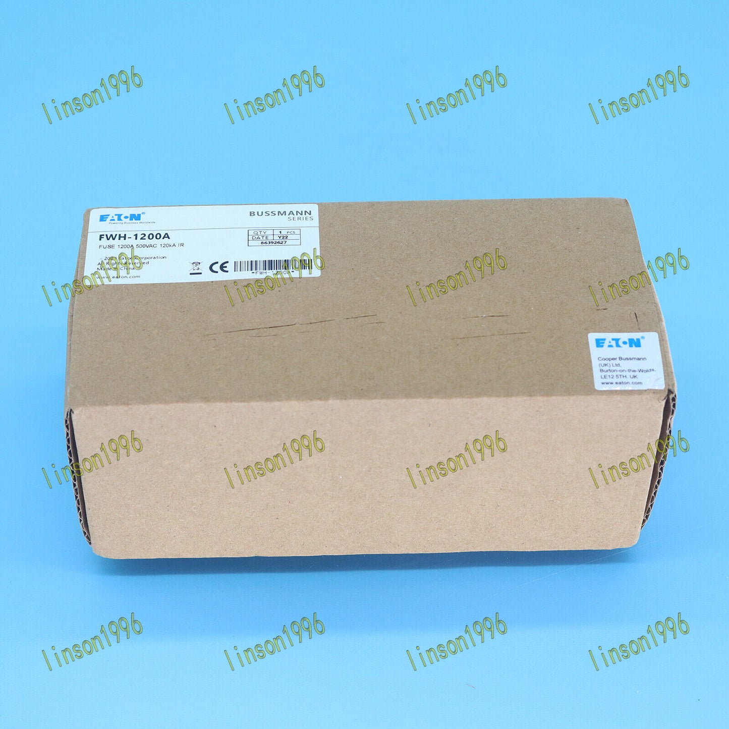 BUSSMANN FWH-1200A 500V 1200A Fuse Stock - BUSSMANN