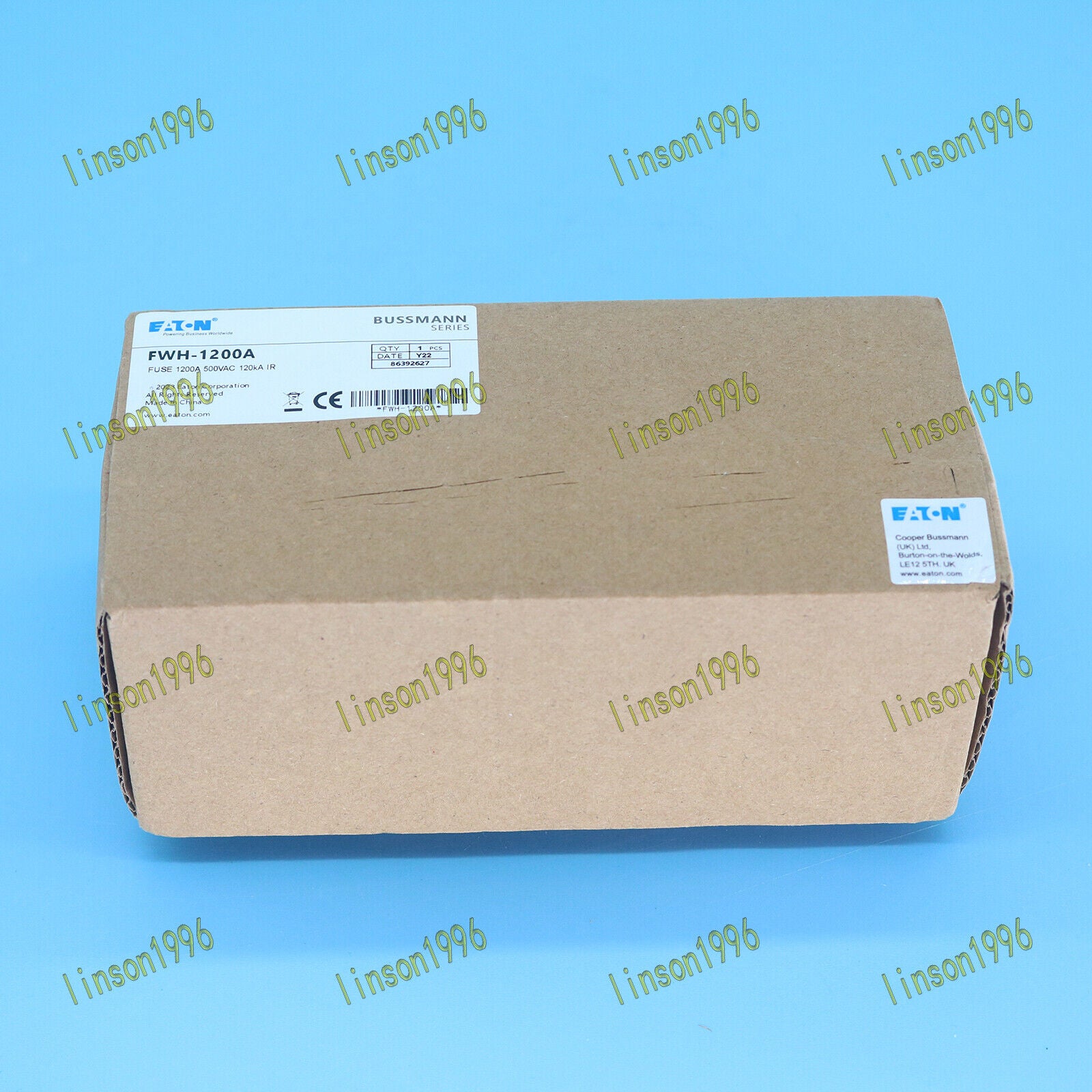 BUSSMANN FWH-1200A 500V 1200A Fuse Stock - BUSSMANN