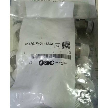 new 1Bag/10Pc SMC AS4201F-04-12SA Control Valve spot stocks - SMC