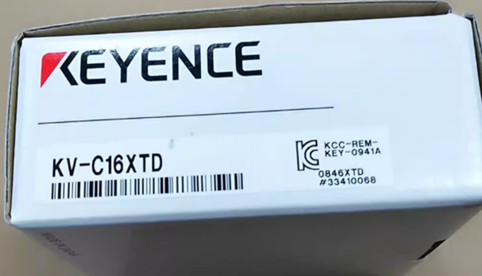 New Keyence KV-C16XTD Professional Input Output Module - High-Performance Card for Data Processing - KEYENCE