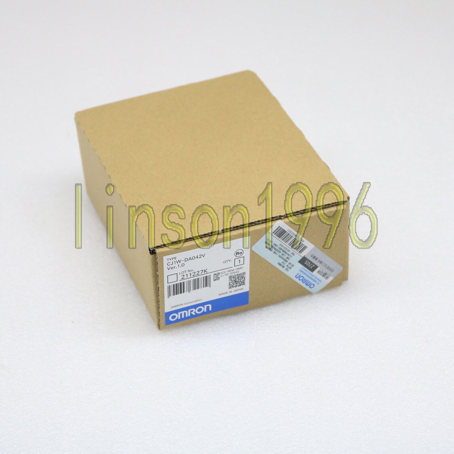 Omron CJ1W-DA042V 1-PC Analog Output Unit - OMRON
