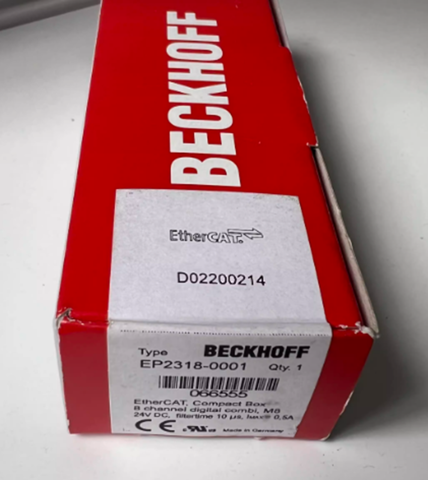 new  BECKHOFF EP2318-0001 4-channel Digital Input Module