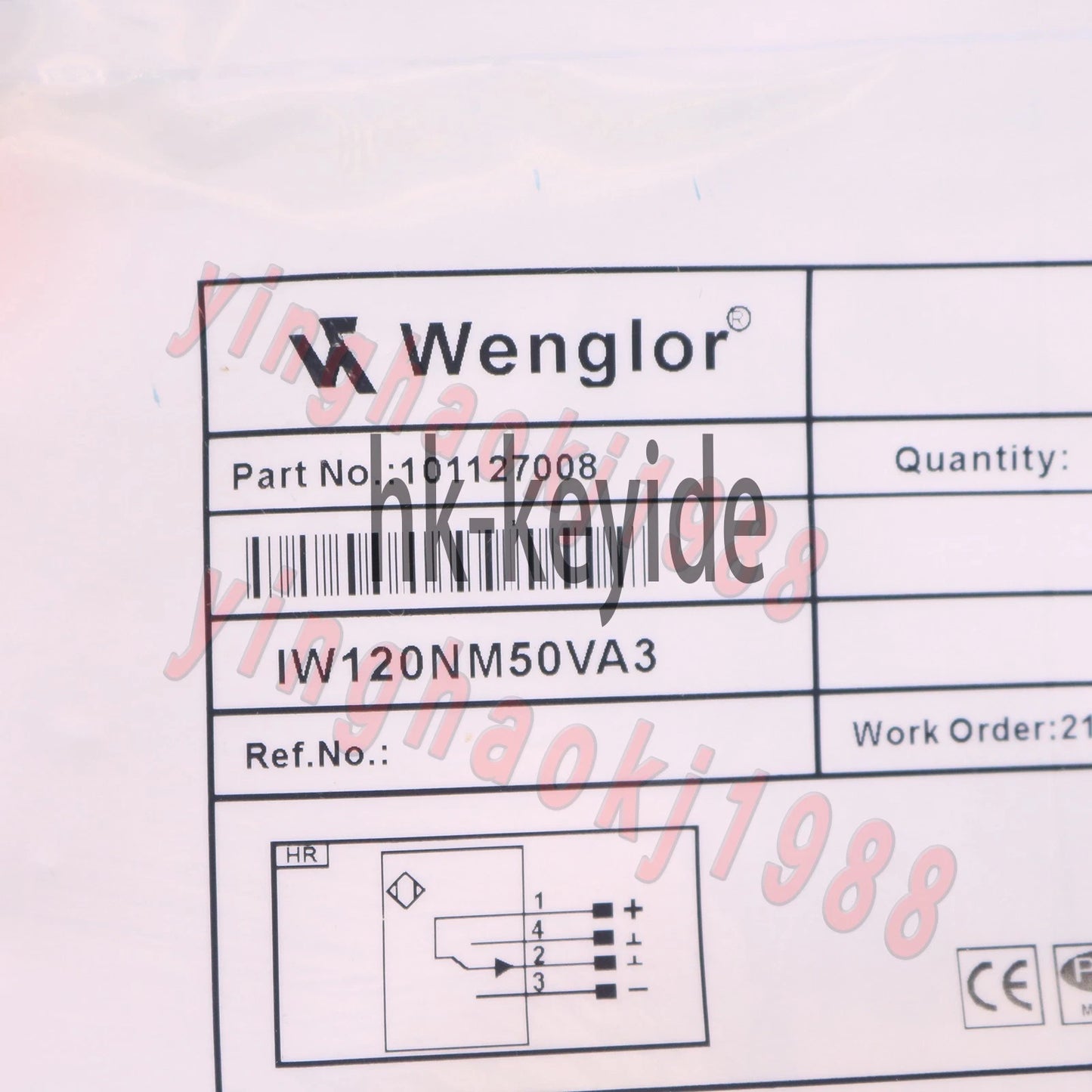 For Wenglor Proximity Switch IW120NM50VA3 Inductive Sensor Free Shipping