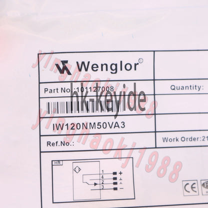 For Wenglor Proximity Switch IW120NM50VA3 Inductive Sensor Free Shipping