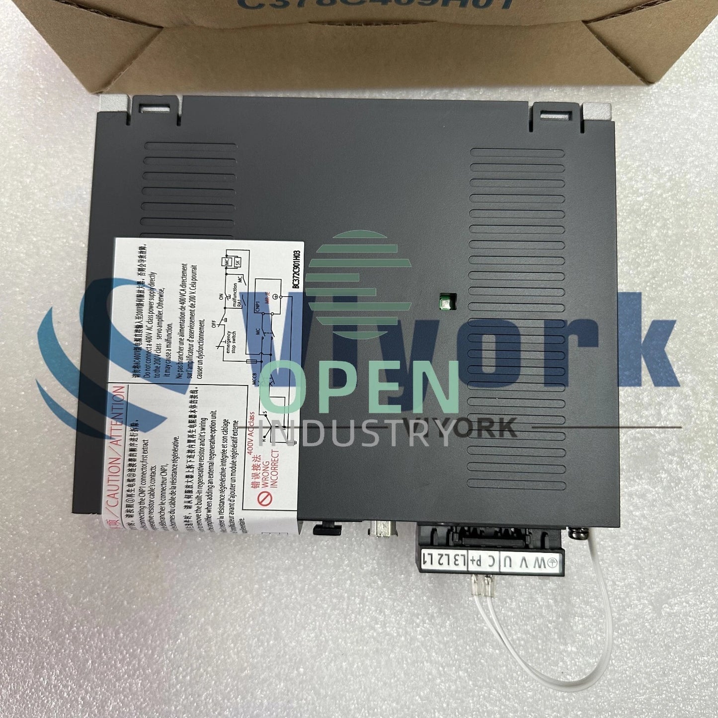 1PCS Mitsubishi MR-JE-40B SERVO AMPLIFIER 400W 200V SSCNETIII/H