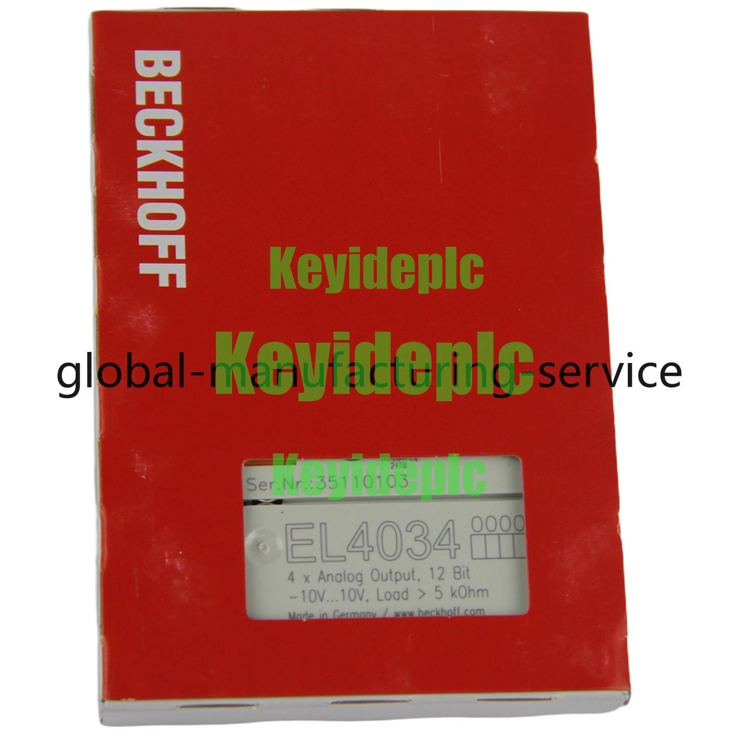 1pcs Beckhoff EL4034 EL 4034 Digital PLC Moudule In Box #ke