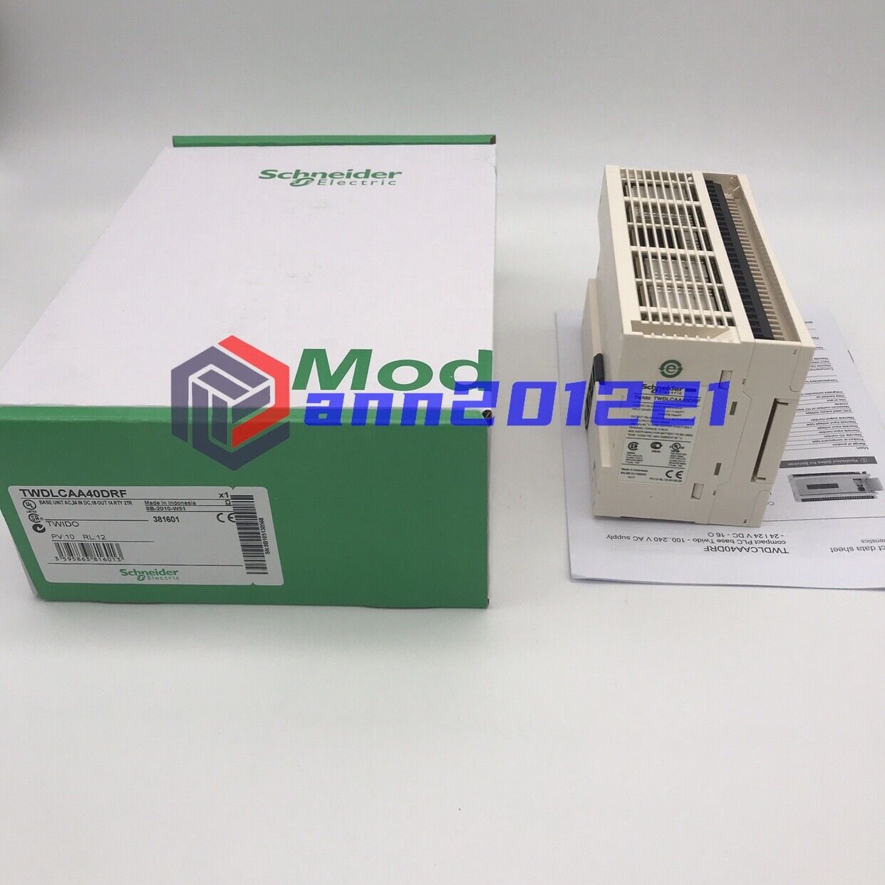 Twido PLC TWDLCAA40DRF - [Model: TWDLCAA40DRF] - TWIDO