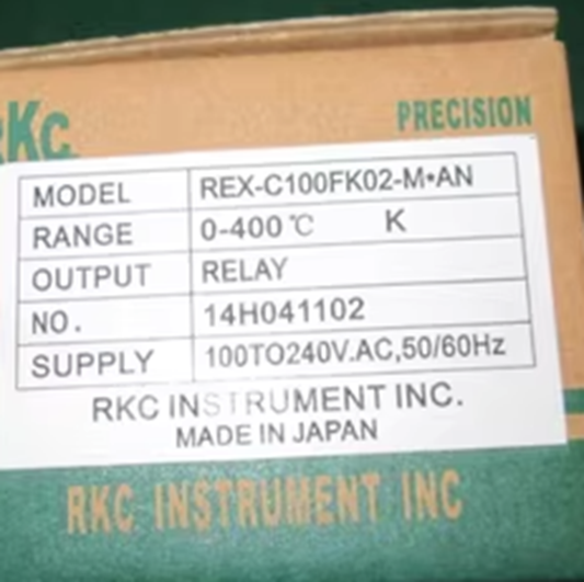 2PCS RKC REX-C100FK02-MAN Temperature Controller 0-400℃ 220VAC - RKC