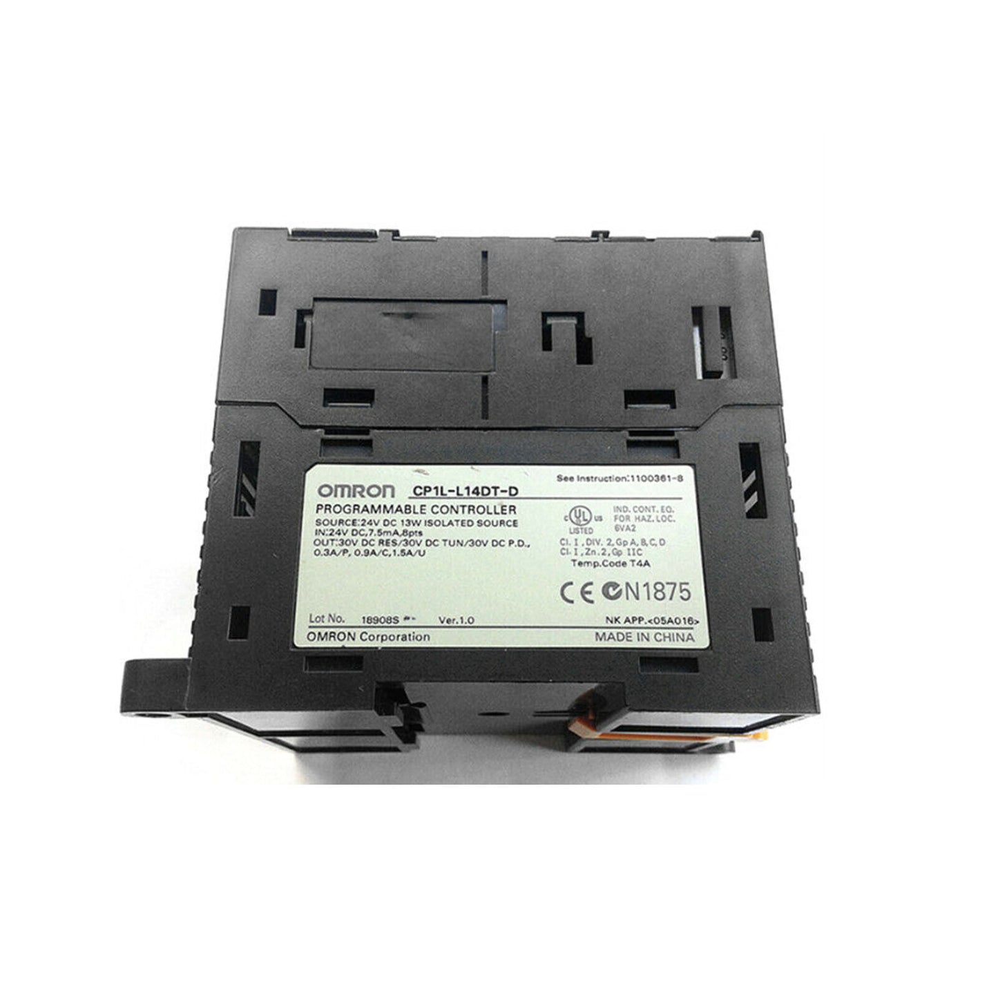 New Omron CP1L-L14DT-D PLC | High-Precision Motion Control | Omron Motion Sensors | CP1L-L14DT-D Motion Transducer - OMRON
