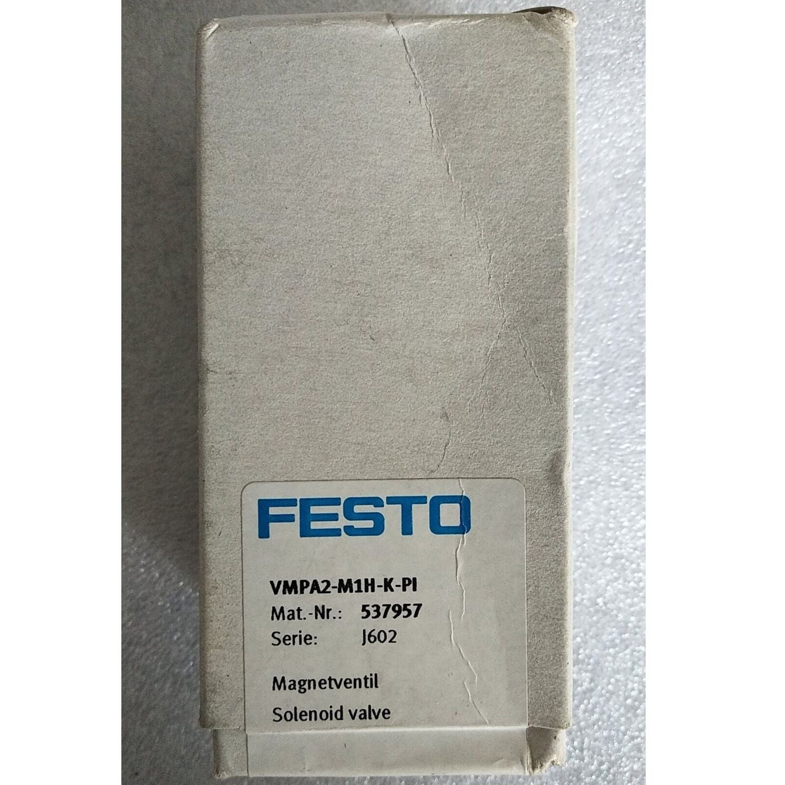 FESTO VMPA2-M1H-K-PI 537957 - Professional Industrial Solenoid Valve - FESTO