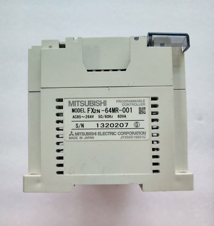 used Mitsubishi FX2N-64MR programmable controller - MITSUBISHI