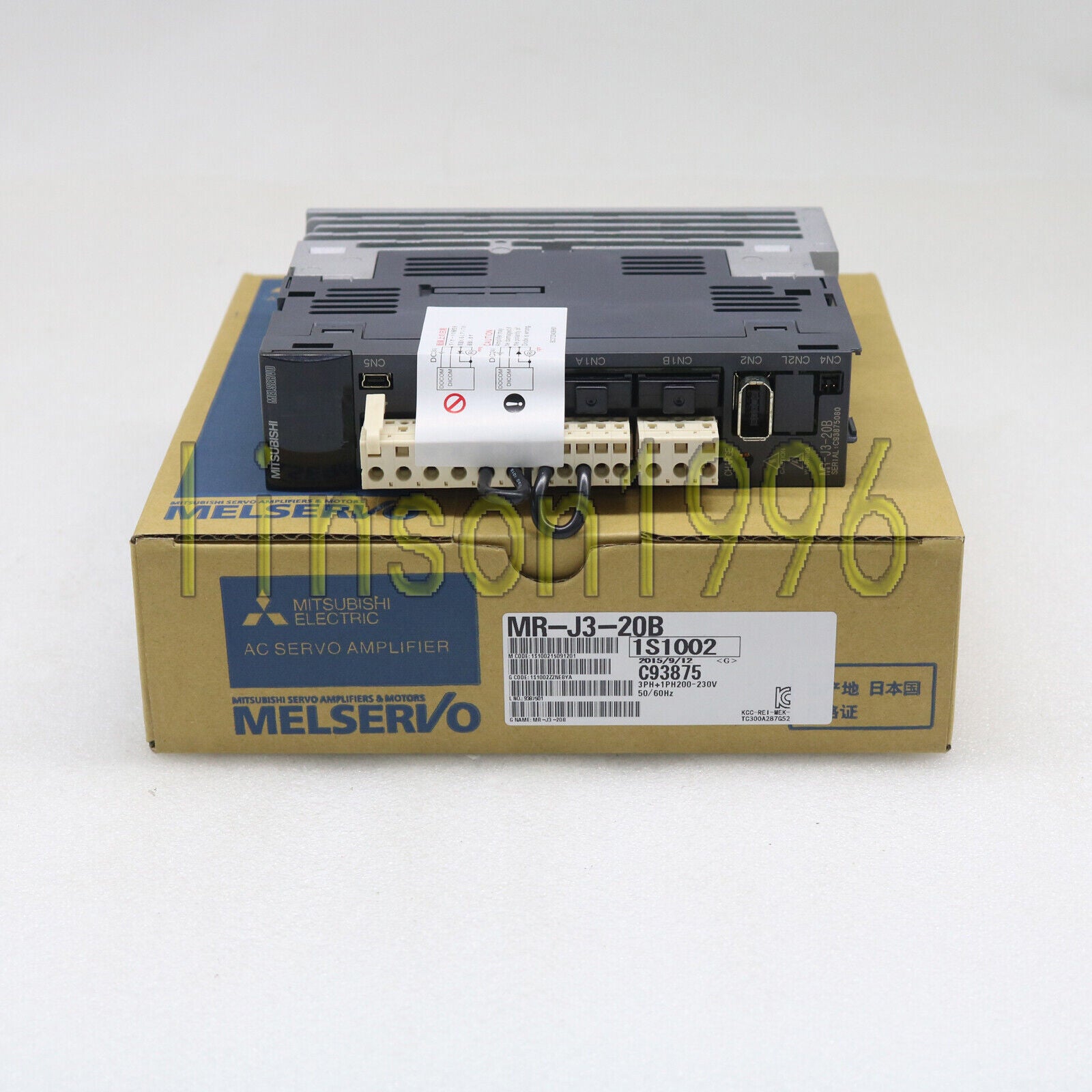 Mitsubishi MR-J3-20B Servo Drive - MITSUBISHI