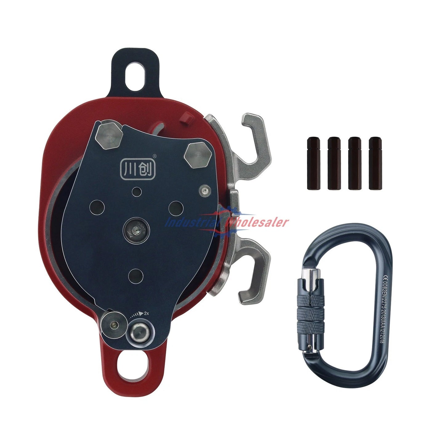 Electric Descender 10.5-11mm Rope Climbing Lift Retarder Support 90-150NM Drill