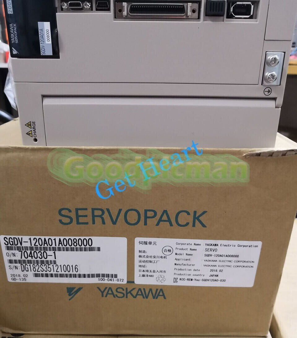 YASKAWA SGDV-120A01A008000 Servo Drive SGDV120A01A008000 or UPS