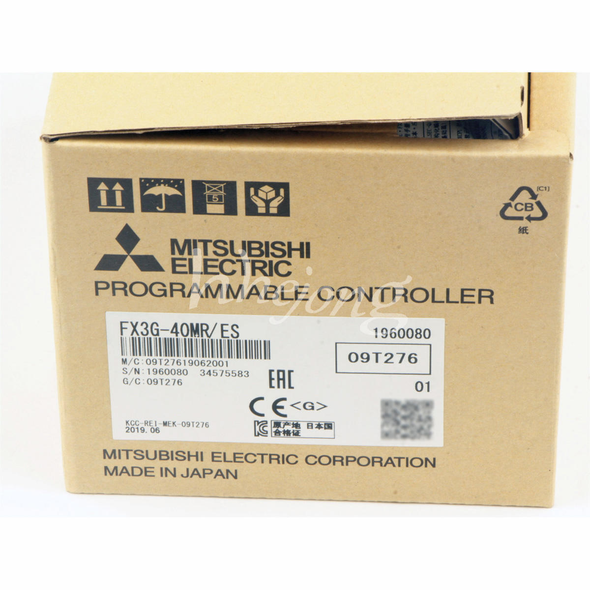Mitsubishi FX3G-40MR/ES: 1PCS PLC Unit - MITSUBISHI